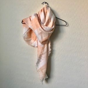 5 FOR $25!! Orange & White scarf